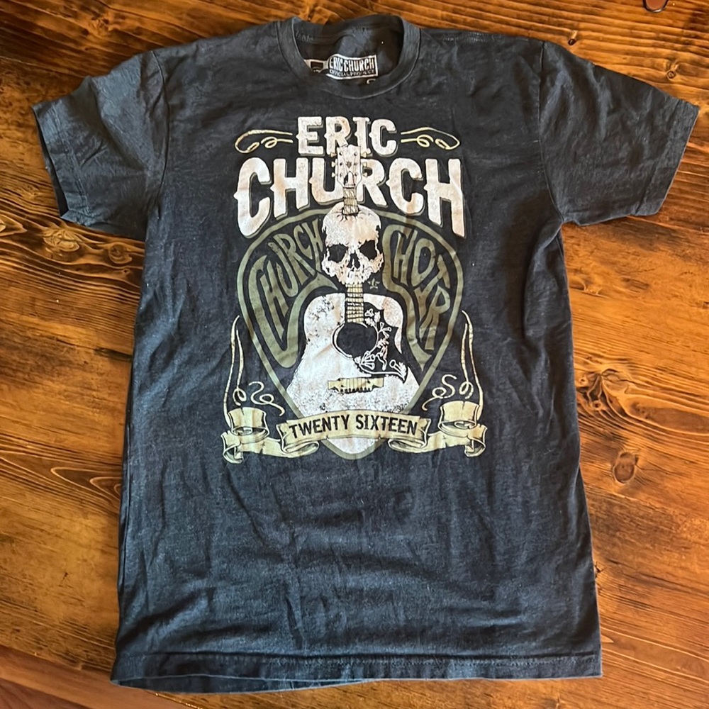 Eric Church concert band tee